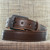CB3795 CrossBreed® Executive Brown Belt . 42 x 1.5 . Brown Thread . Black Buckle