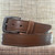 CB3796 CrossBreed® Executive Brown Belt . 44 x 1.5 . Brown Thread . Matte Buckle