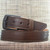 CB3797 CrossBreed® Executive Brown Belt . 44 x 1.5 . Brown Thread . Black Buckle