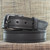 CB3824 CrossBreed® Executive Grey Belt . 38 x 1.5 . Black Thread . Founders Buckle