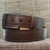 CB3833 CrossBreed® Executive Brown Belt . 36 x 1.5 . Brown Thread . Tungsten Buckle