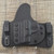 26312 CrossBreed® MiniTuck for SMITH & WESSON SHIELD / SHIELD PLUS 9/40 . Left Hand . Black Cow . Optic Cut