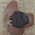 26349 CrossBreed® MaxSlide for SPRINGFIELD HELLCAT PRO with VIRIDIAN E SERIES LASER . Left Hand . Founders Leather . Combat and Optic Cut