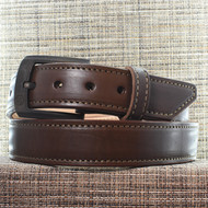 CB3269 CrossBreed® Executive Brown Belt . 44 x 1.5 . Brown Thread . Midnight Bronze Buckle