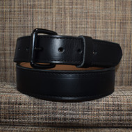 CB1183 CrossBreed® Classic Black Belt . 38 x 1.5 . Black Thread . Black Buckle