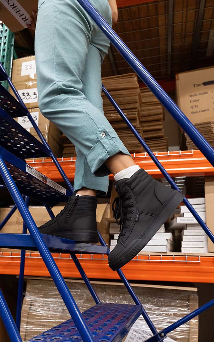 High cut DC WorkCrew footwear