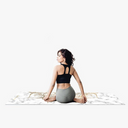 Shakti Warrior Lotus Yoga Mat -  Default Title Image 2