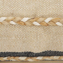 LR Home Multi Weave or White Lumbar Pillow -  Taupe Atlantis Image 4