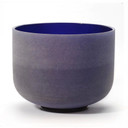 Venus Crystal White Solid Frosted Quartz Singing Bowl Root Chakra -  A Note 8 inch Image 1