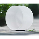 Venus Crystal White Solid Frosted Quartz Singing Bowl Root Chakra -  B Note 12 inch Image 2