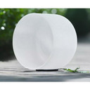 Venus Crystal White Solid Frosted Quartz Singing Bowl Root Chakra -  D Note 8 inch Image 4