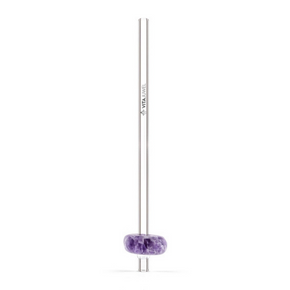 VitaJuwel Crystal Straw -  Amethyst Image 1