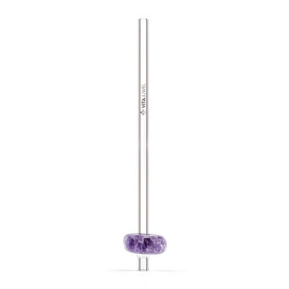 VitaJuwel Crystal Straw -  Amethyst Image 1
