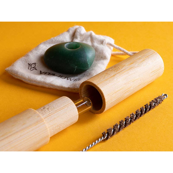 VitaJuwel Crystal Straw -  Aventurine Image 8