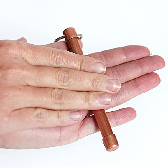 Pure Copper Key Chain Safe Touch Tool