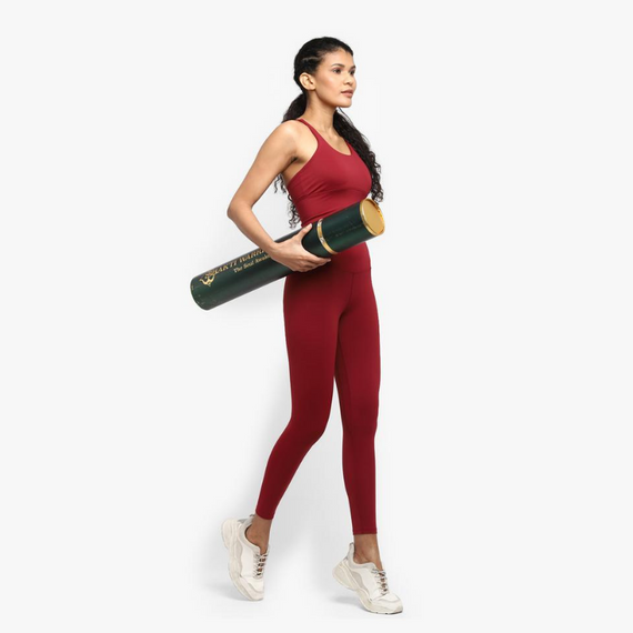 Shakti Warrior Chakra Yoga Mat -  Ajna Rubber Image 5