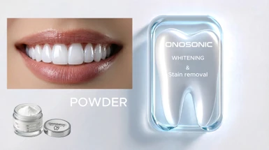 The Secret to Sensitivity-Free Whitening: ONOSONIC WHITE TEETH Expert® PAP+ Whitening Powder