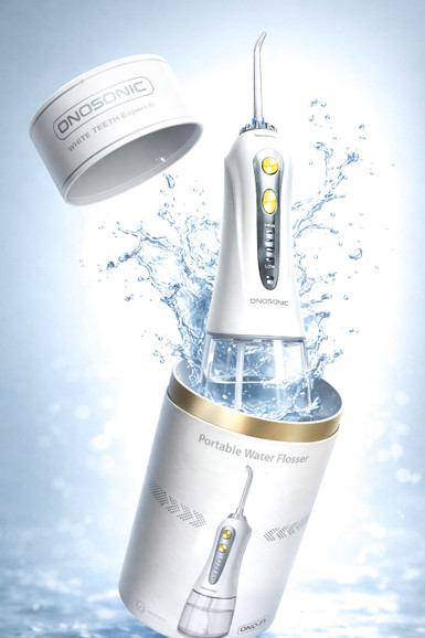 ONOSONIC WHITE TEETH Expert® – ONO-F1 Water Flosser | Deep Clean & Healthy Gums UAE