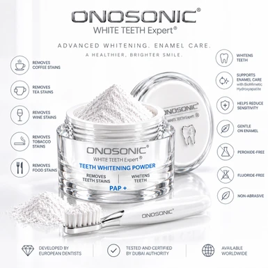 Ultimate Guide to Teeth Whitening Powder PAP+ ONOSONIC WHITE TEETH Expert ®