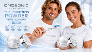A Complete Guide to ONOSONIC WHITE TEETH Expert ® Combo DX-1 Electric Toothbrush and PAP+ Whitening Powder