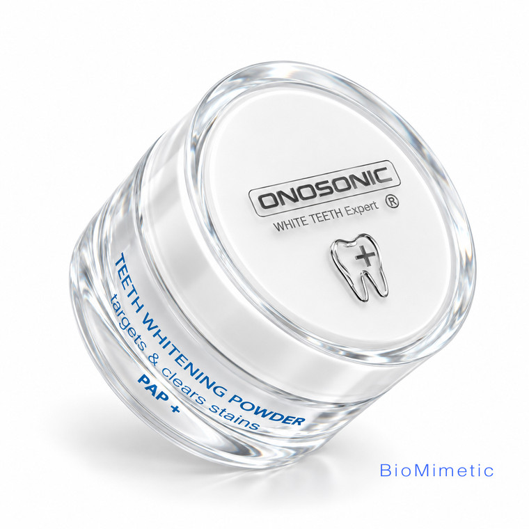 ONOSONIC premium Dubai teeth whitening powder for smokers, stain removal, teeth stains removal, enamel-safe teeth whitening and daily oral care for smokers