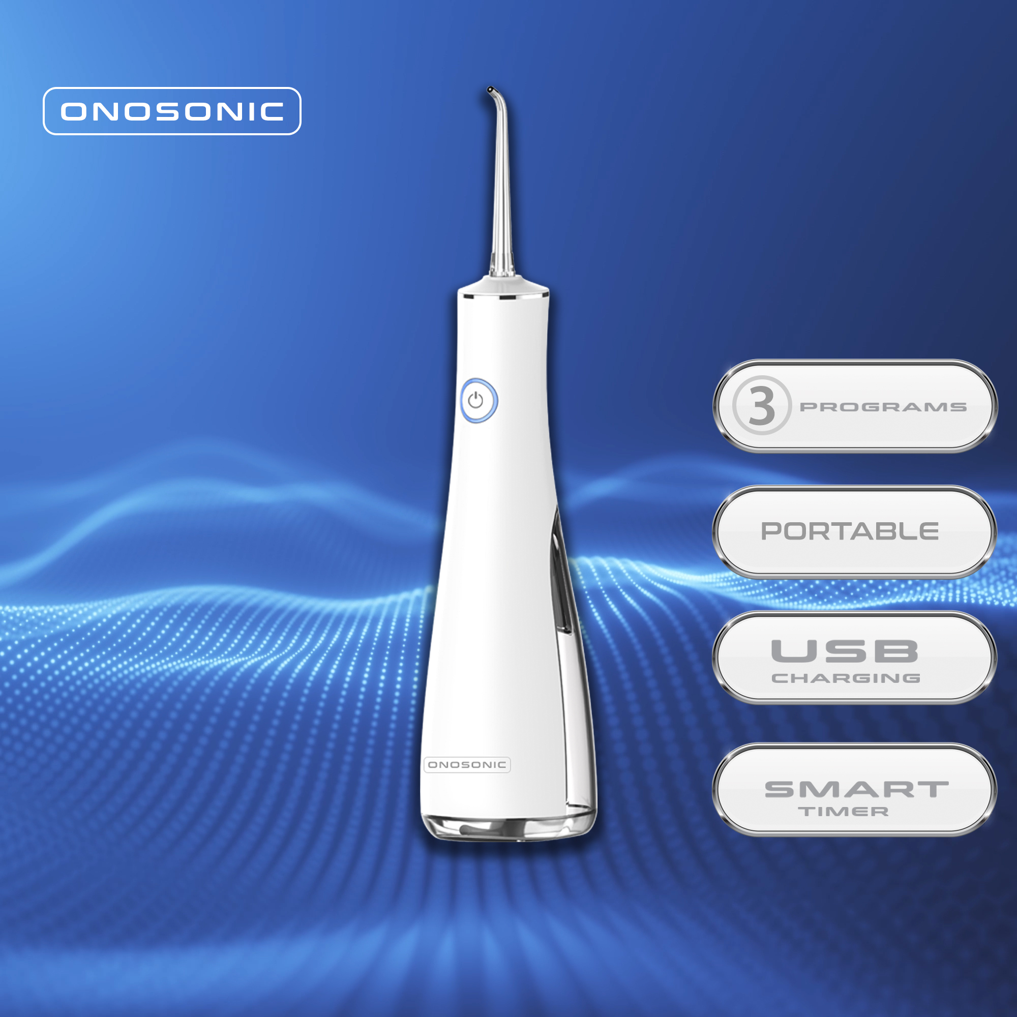 #ONOSONIC Buy best electric water flosser شراء أفضل جهاز تنظيف الأسنان بالماء الكهربائي