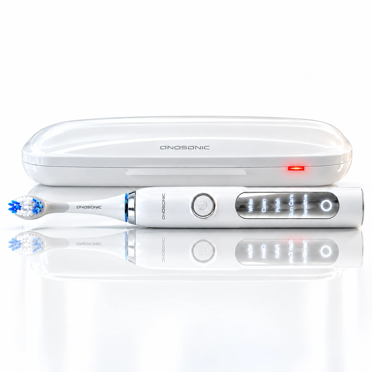 ONOSONIC DX-1 sonic electric toothbrush with travel charging case for Dubai teeth whitening oral care