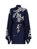 Yinka Short Kimono - Navy