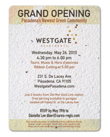 Seed Paper Invitation | One-Sided