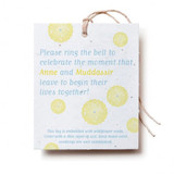 Seed Paper Product Tag | One-Sided