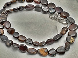 Boulder Opal Tumble Beads Necklace