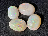 Multicolour Australian Coober Pedi Opal 4 Pc 4.05 Carat