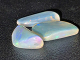 Australian Coober Pedy Opal 3 Pc 4.75 Carat Australian Coober Pedy Opal 3 Pc 4.75 Carat