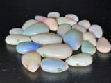 Natural Australian Coober Pedy Pear Shape  Opal Beads