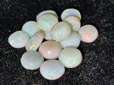 Multicolour Australian Coober Pedy Milky Opal 15 Pc 7.85 Carat