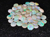 Rainbow Colorplay Australian Coober Pedy Small Opal 7.75 Carat