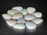 Multicolour Australian Coober Pedy Opal 13 Pc 8.95 Carat