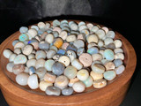 Natural Australian Lightning Ridge Opal Beads