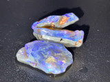 Australian Lightning Ridge Dark Small Rough Opal 9.55 Carat