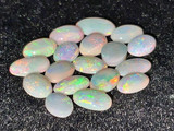 Rainbow Colorplay Australian Coober Pedy Small Opal 4.45 Carat