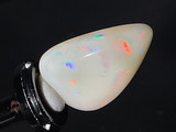 Multicolour Australian Coober Pedy Solid White Opal 4.90 Carat
