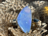 Natural Australian Coober Pedy Opal Ring 15.50 Carat