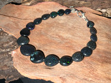 Australian Matrix Fairy Opal Pear Shape Beads Bracelet 50.35 Carat