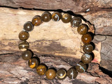 Australian Handmade Boulder Opal Stretchy Bracelet 106.90 Carat