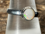 Natural Australian Coober Pedy Opal Ring 14.0 Carat
