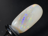 Multicolour Australian Coober Pedy Solid White Opal 4.50 Carat