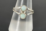 Silver Opal Ring 16.85 Carat