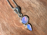 Australian Sterling Silver Opal Pendant 11.25 Carat