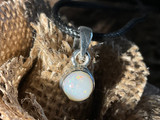 Australian Sterling Silver Opal Pendant 8.25 Carat