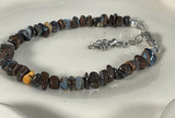 Boulder Opal Tumble Beads Bracelet  25.30 carat